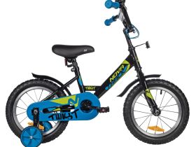 Детский велосипед Novatrack Twist 14, год 2025, цвет Черный