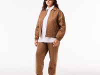 Женская рубашка Lacoste оверсайз с нагрудным карманом