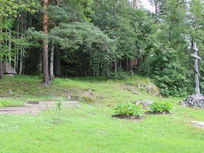 Памятное место, связанное с пребыванием летом 1917 г. в усадьбе Реландеров выдающегося деятеля культуры Н.К.Рериха