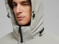 Утепленная куртка с капюшоном