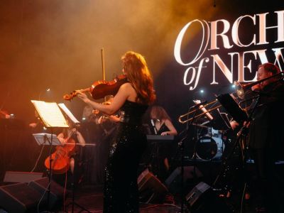 Караоке с оркестром. Orchestra of New Time