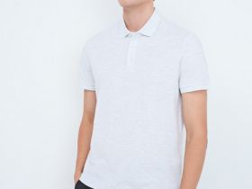 Базовая футболка-поло, Белый