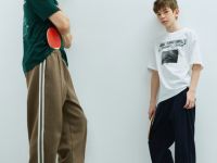 Футболка из хлопка с принтом, Зеленый