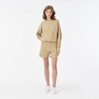 Женские рельефные шорты Lacoste из смеси хлопка