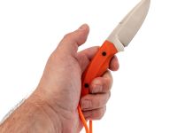 Нож Pocket Wolf Мини Тактик, сталь AUS10Co, рукоять G10, оранжевый