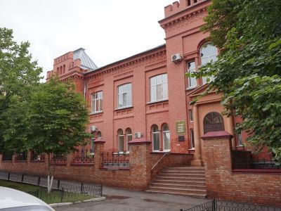 Здание клиники глазных болезней, арх. П.М. Зыбин