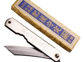 Нож складной Higonokami Nagao Kanekoma, сталь VG10, рукоять нержавеющая сталь