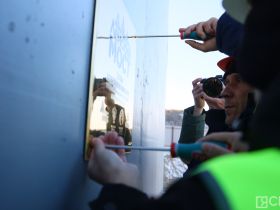 В Якутии завершили строительство первого элемента Ленского моста