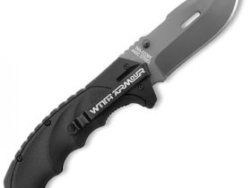 Складной тактический нож Punisher, black
