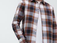 Рубашка из хлопка в клетку