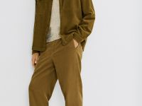 Брюки из вельвета, Желтый