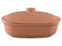 Römertopf Горшок для хранения хлеба овальный, 40 х 20 х 28 см, коричневый, Römertopf