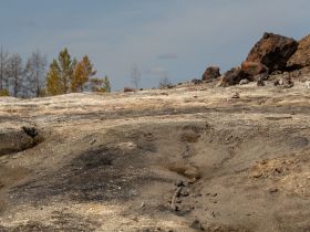 К древним вулканам Туймаады. Молотовская Падь, наскальные рисунки Туймаады