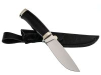 Охотничий нож Лесник, сталь Х12МФ, рукоять граб