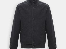 Куртка-бомбер на пуговицах