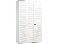 Распашной шкаф Монмарт 3-120x220 Белый