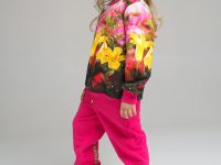 Свитшот из футера для девочки