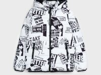 Куртка текстильная с полиуретановым покрытием для девочек