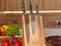 Магнитная подставка для ножей Alexander K5 OP, дуб/сосна, Kizlyar Supreme