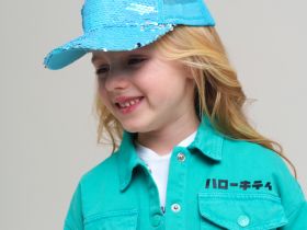 Кепка текстильная для девочек