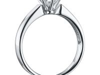 Помолвочное кольцо из белого золота э0912кц05166200_white