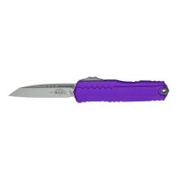 Автоматический нож Microtech Cypher II S/E 1241-10APPU, сталь M390MK, рукоять алюминий, фиолетовый