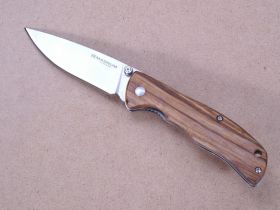 Нож складной Magnum Backpacker, сталь 7Cr17 Satin Plain, рукоять дерево, Boker 01EL605