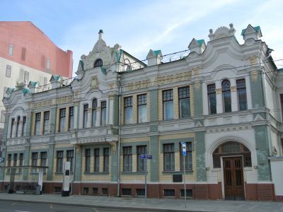 Доходный дом Н.С.Воробьева, 1905 г., архитектор Л.В.Стеженский