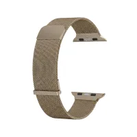 Ремешок WiWU MagFlex для Apple Watch 44/45/46/49mm миланская петля/сталь (WB302) (золотой)