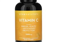 Viva Naturals, Витамин C, 1000 мг, 250 растительных капсул