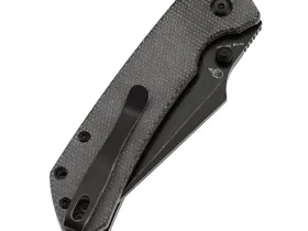 Складной нож Tenable Fenrir, сталь 14C28N, рукоять микарта, черный