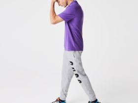 Мужские флисовые брюки Lacoste для спорта