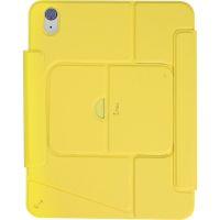 Чехол-книжка WIWU Classic Rro Magnetic для Apple iPad 10 (2022)/iPad 11 (2025) (полиуретан с подставкой) (JD-107) (желтый/голубой)