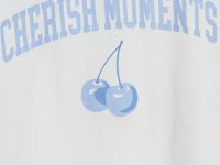 Свободная футболка для девочек, Белый