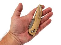 Складной нож Nimo Fat Dragon R12, сталь D2, желтый