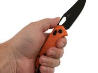 Складной нож SRM Retreiver 9201, сталь 8Cr13MOV Blackwash , рукоять Orange FRN