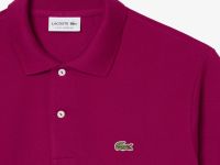 Легендарная мужская рубашка-поло Lacoste L.12.12 классического кроя