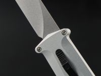 Автоматический нож Daggerr Кощей Slim SW, сталь D2, рукоять белый алюминий