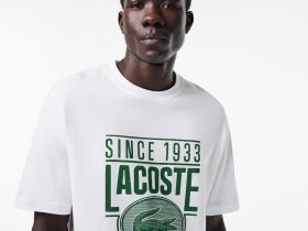 Мужская футболка Lacoste стандартного кроя