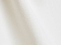 Трикотажный топ с контрастной отделкой, Белый