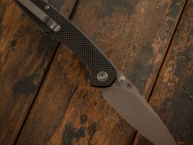 Складной нож CJRB Centros, сталь D2, рукоять G10, Black