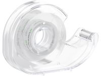 Клейкая лента Berlingo 19мм*33 м, прозрачная, в пластиковом диспенсере, европодвес