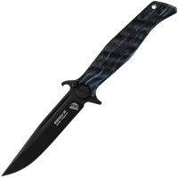 Складной нож НОКС Финка-М, сталь D2, рукоять G10 черно-синяя