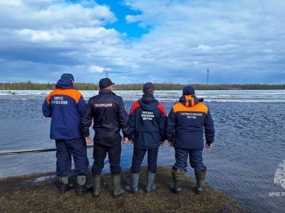 В ближайшие сутки ожидается повышение уровня воды выше опасной отметки на реке Анабар