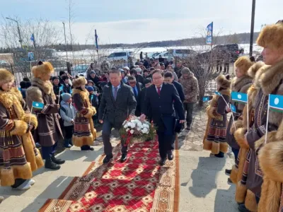 На родине Исидора Барахова провели торжественное собрание ко Дню республики