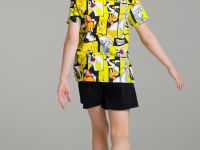 Фуфайка трикотажная для девочек (футболка)