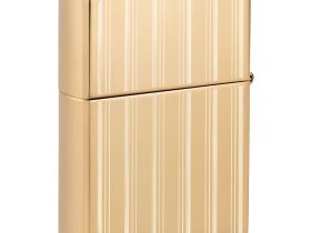 Зажигалка ZIPPO Classic с покрытием High Polish Brass, латунь/сталь, золотистая, 38x13x57 мм