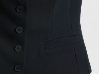 Топ-корсет, Черный