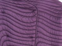 Двубортное утепленное пальто с воротником-стойкой