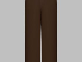 Брюки прямого кроя с вискозой